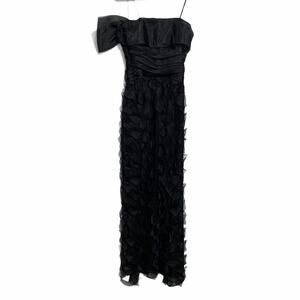 Cattiva Black‎ One Strap Large Bow Mermaid Dress